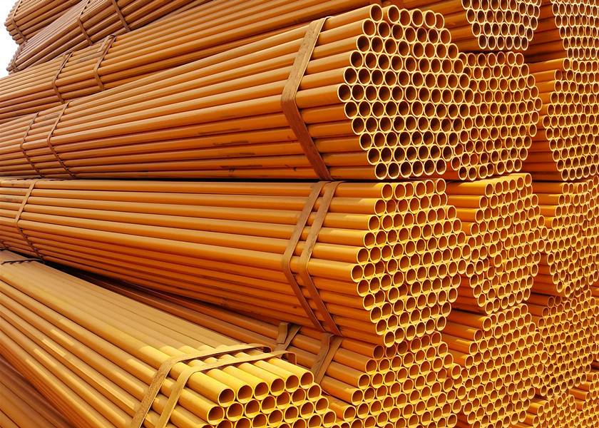High Tensile Steel Scaffold Tube Pipe Black Scaffold Tube Outside Diameter 1.5 Inch