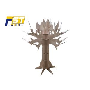 100% Recyclable Compressed Paper Cardboard Furniture With Tree Structure