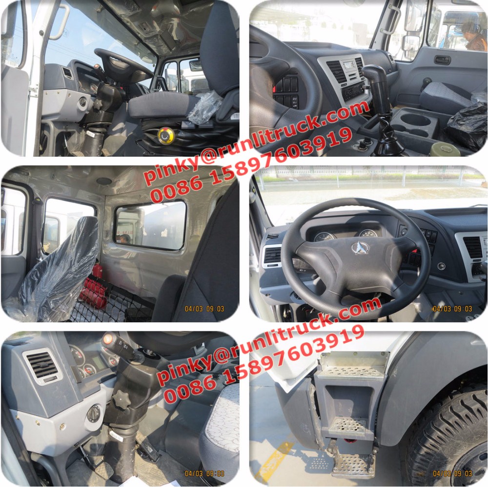 Beiben 10Wheels Fuel Tank Truck Oil Tanker Truck 25cbm 80km/H Max Speed