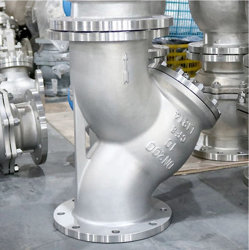 Smooth Drainage ANSI ASTM Stainless Steel Y Strainer with Support After-sales Service
