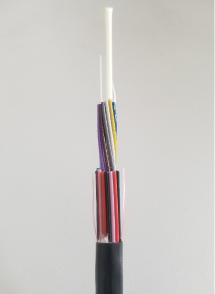 Flexible and Durable HDPE Blown Single Mode Fiber Optic Cable for Outdoor Applications