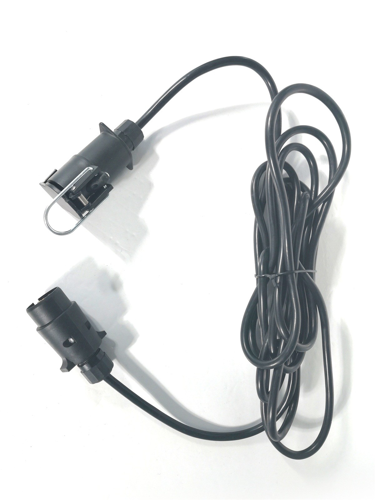 European Type Trailer Cable 7 Pole Socket To 7 Pole Plug Straight System