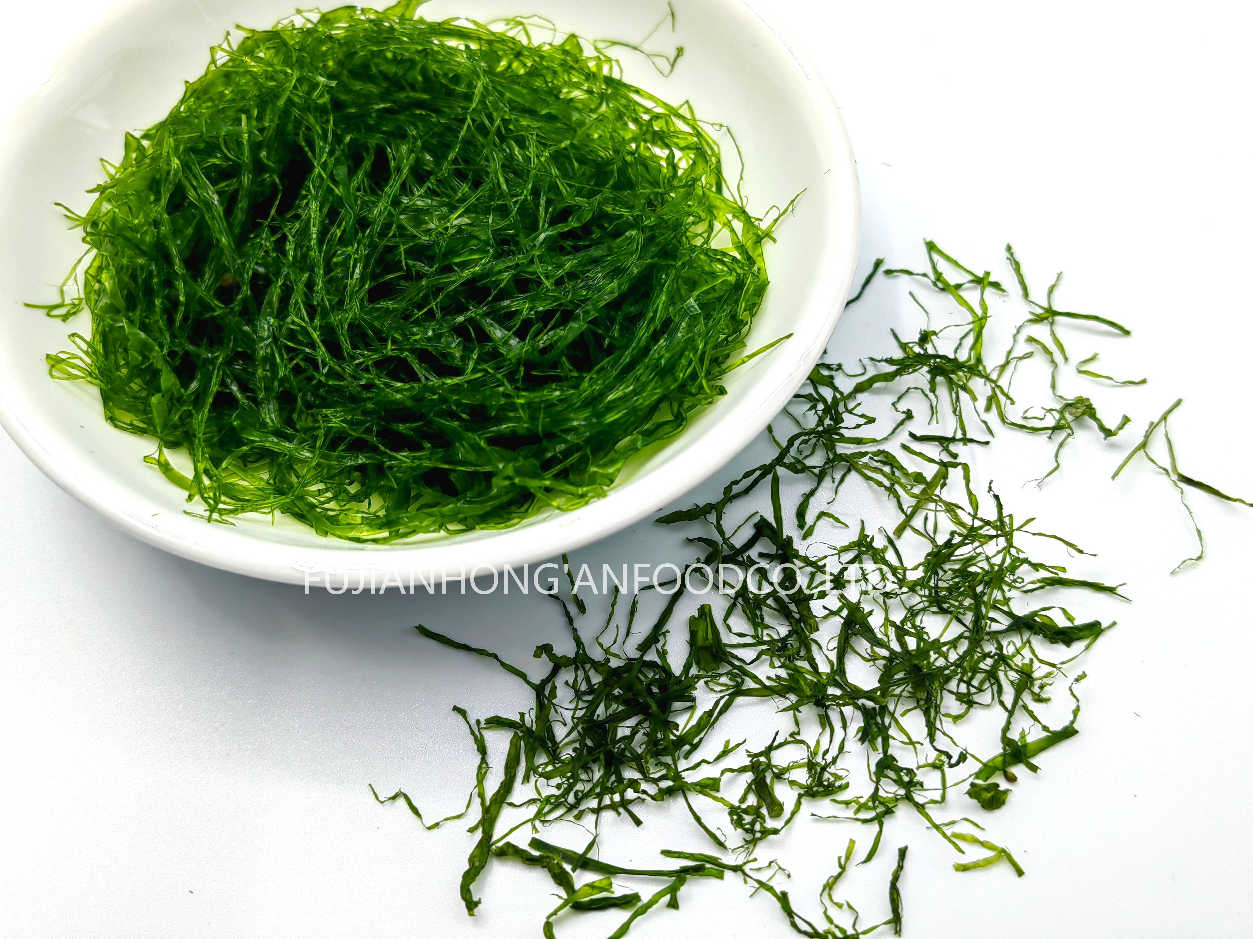 Organic Enteromorpha Prolifera Flakes Bright Green 200g Pack For Soups Salads
