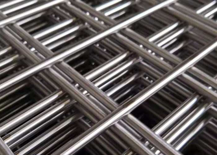 Ss201 6mm Heavy Welded Wire Panels 10cm Square Hole