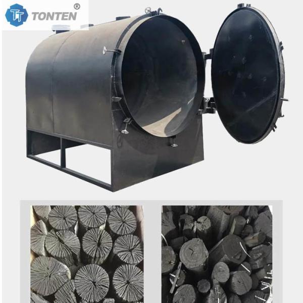 Quality Log Charcoal Making Carbonization Furnace Horizontal Carbonization Machine for sale