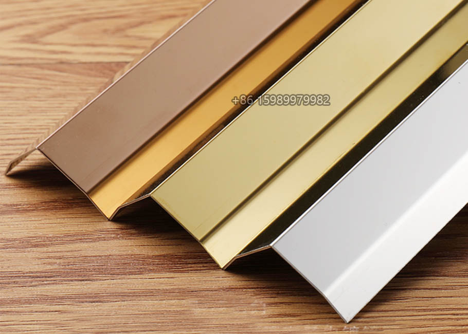stainless steel right angle trim