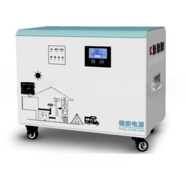 Large Capacity ROHS Portable Solar Power Bank Battery 3000w Energy Storage