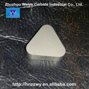 HRA89.5 Grade K20 Cemented Carbide Triangular Inserts