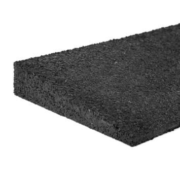 Quality Recycled Rubber Ramp Edge 1000x200x30mm Transition Rubber Threshold Ramp Black for sale