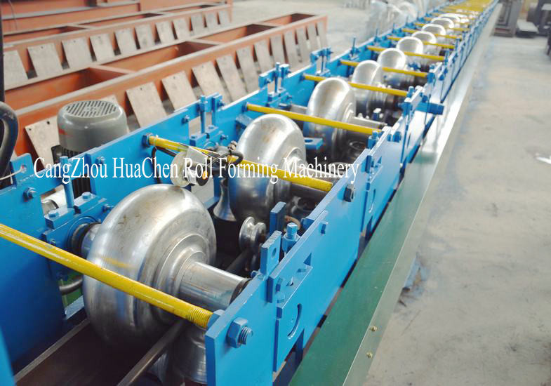 Steel Rain Gutter Cold Aluminum Metal Roofing Sheet Roll Forming Machine Iso