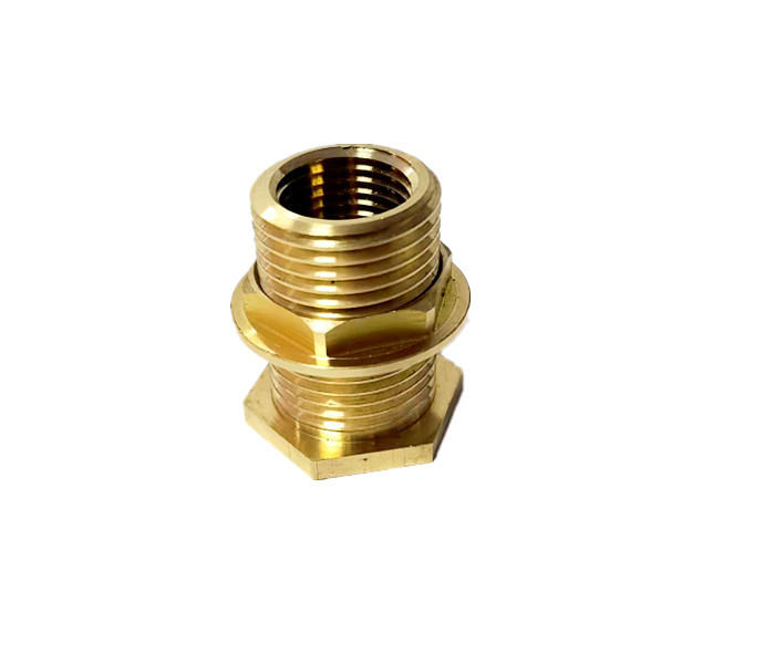 CNC Brass Rain Barrel Spigot Kit 1/2 Inch With Bulkhead Fittings