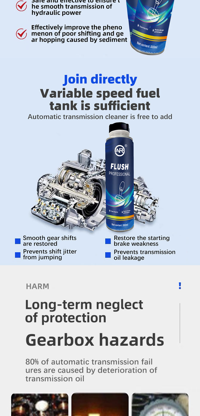 OAR Car Drive Train Cleaner Your Partner in Maintaining Automatic Transmission System