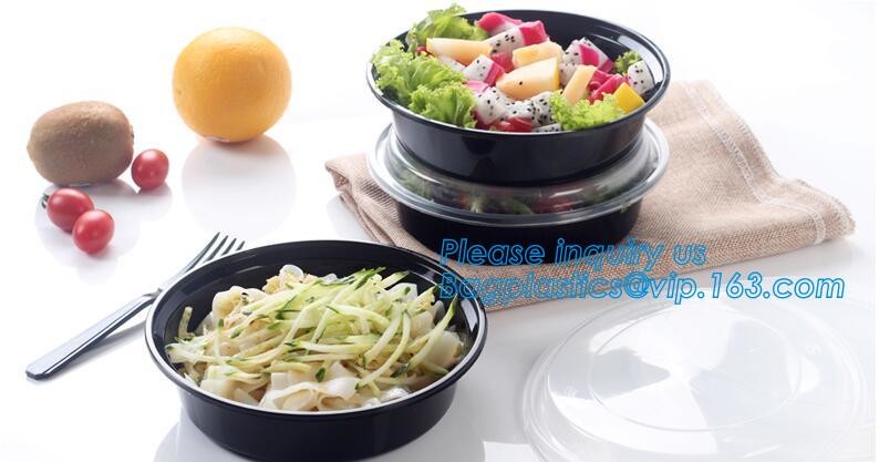 Meal Prep Containers Free Sample Bento Lunch Box Biodegradable Food Container Plastic Wheat Straw Lunch Box bagplastics