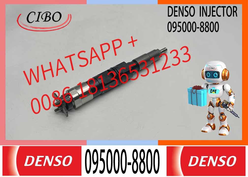 Construction Machinery Parts Common Rail Injector 095000-6490 095000-6491 095000-6492 095000-8800 RE529118 RE546781 RE524382