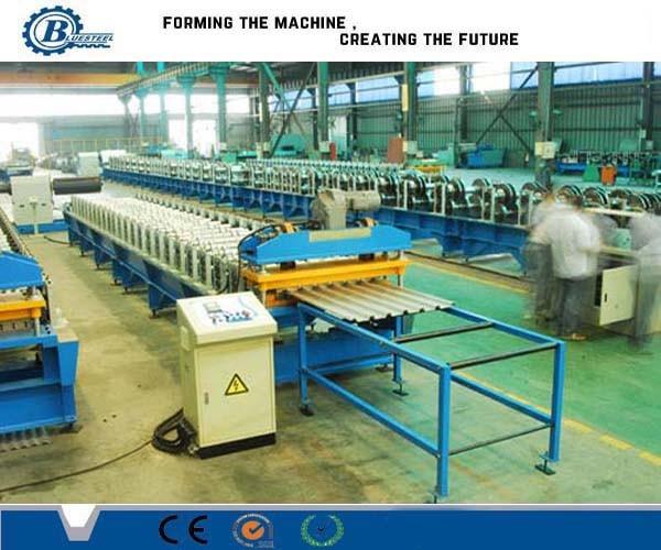 230-550 Mpa Hydraulic Station Wall And Roof Cladding Sheets Steel Roll Forming