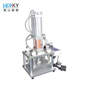 Adjustable Pressure Cap Pressing Machine for Small Business Use in Cosmetic