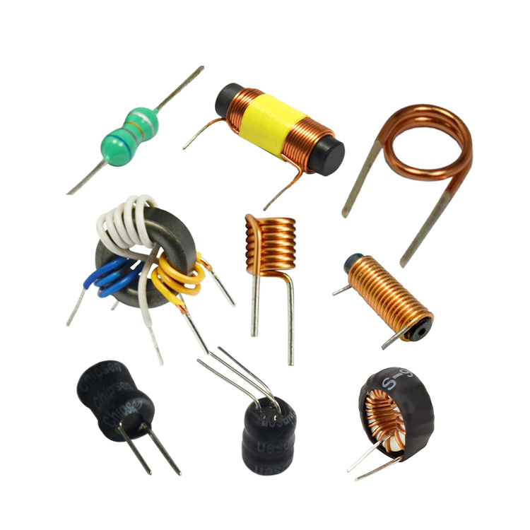 customize drum inductor pfc choke filter 47uh 1mh 1 henry ferrite coil radio inductor radial 3 pins leaded inductor for buzzer