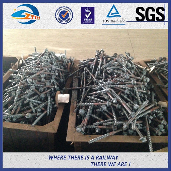Ss series sleeper screw with washer for Railway Fastening System