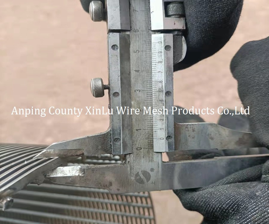 6" Anti Rust Wire Wrapped Screens Slotted Geothermal Well Pipe 20ft long