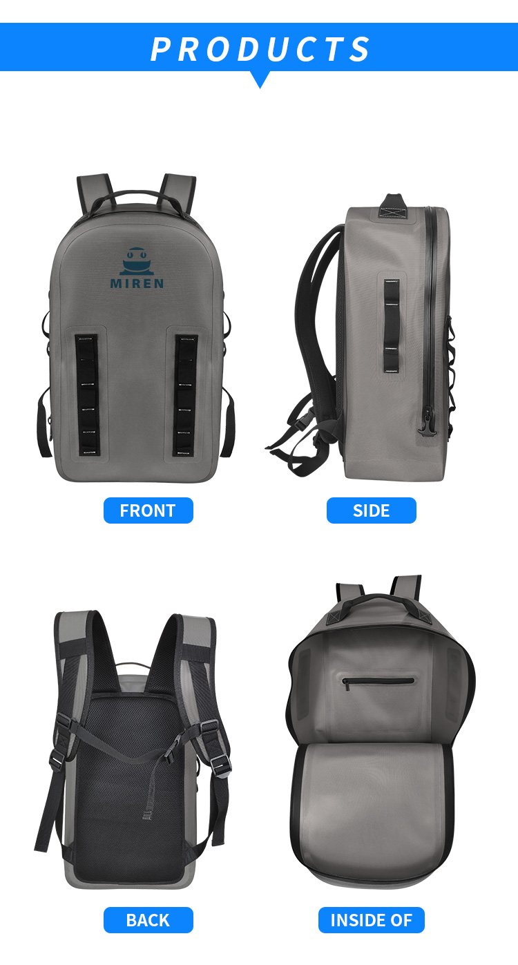 840D TPU Light Weight Travel Backpack Water Resistant For Picnic
