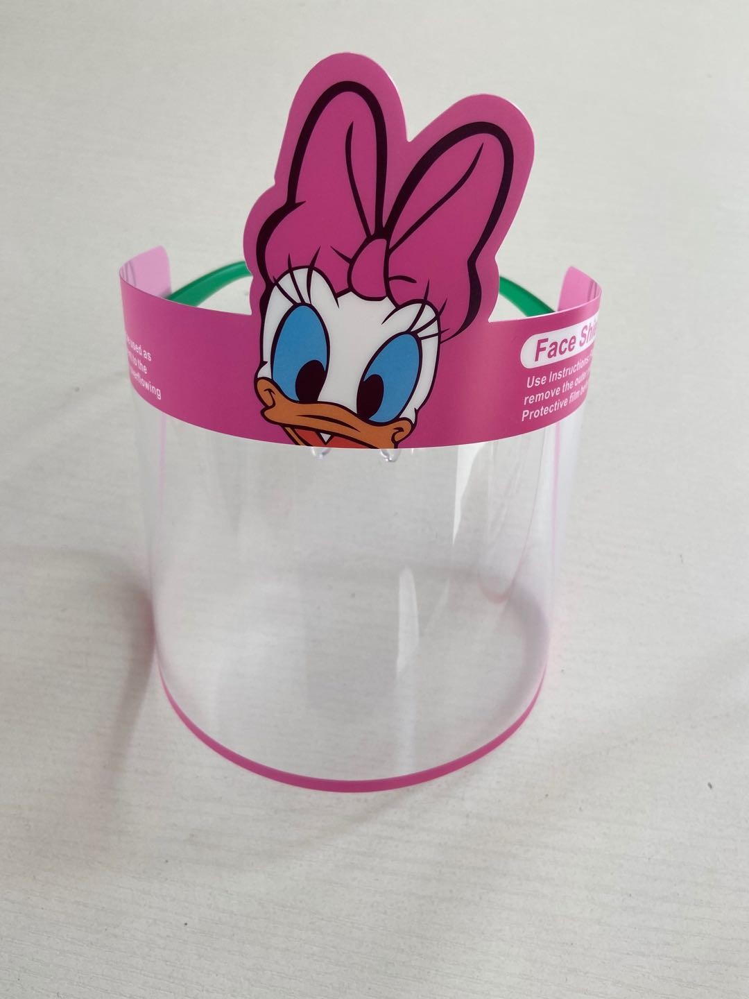 Kids Reusable Clear Plastic Face Shield Splash Proof 3 Years Life
