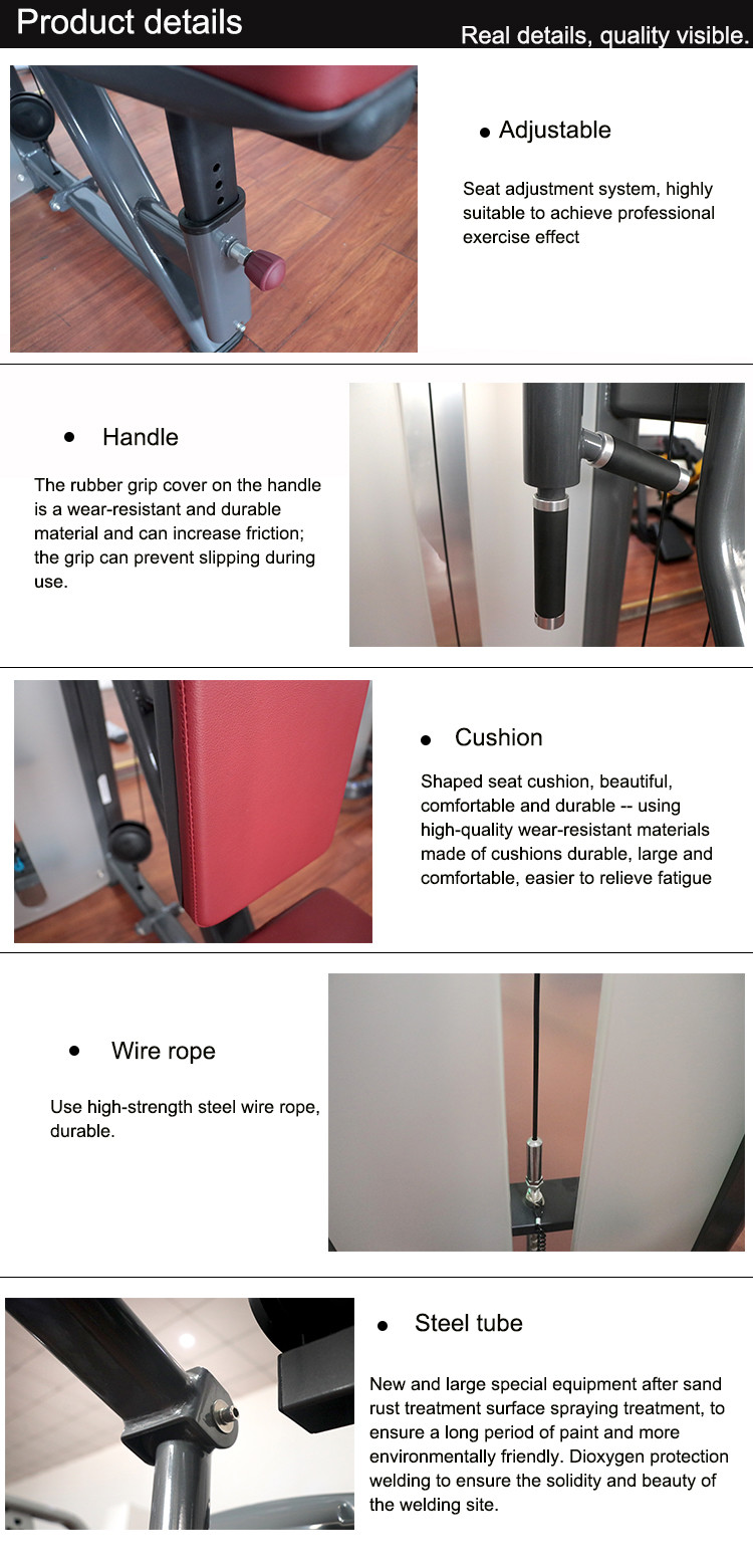 Commercial multi gym use machine Pectoral fly / Rear deltoid fitness equipment