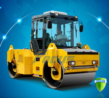 XCMG XMR Serial Road Roller Small Size , Operating Weight 8500kgs , Model XD82