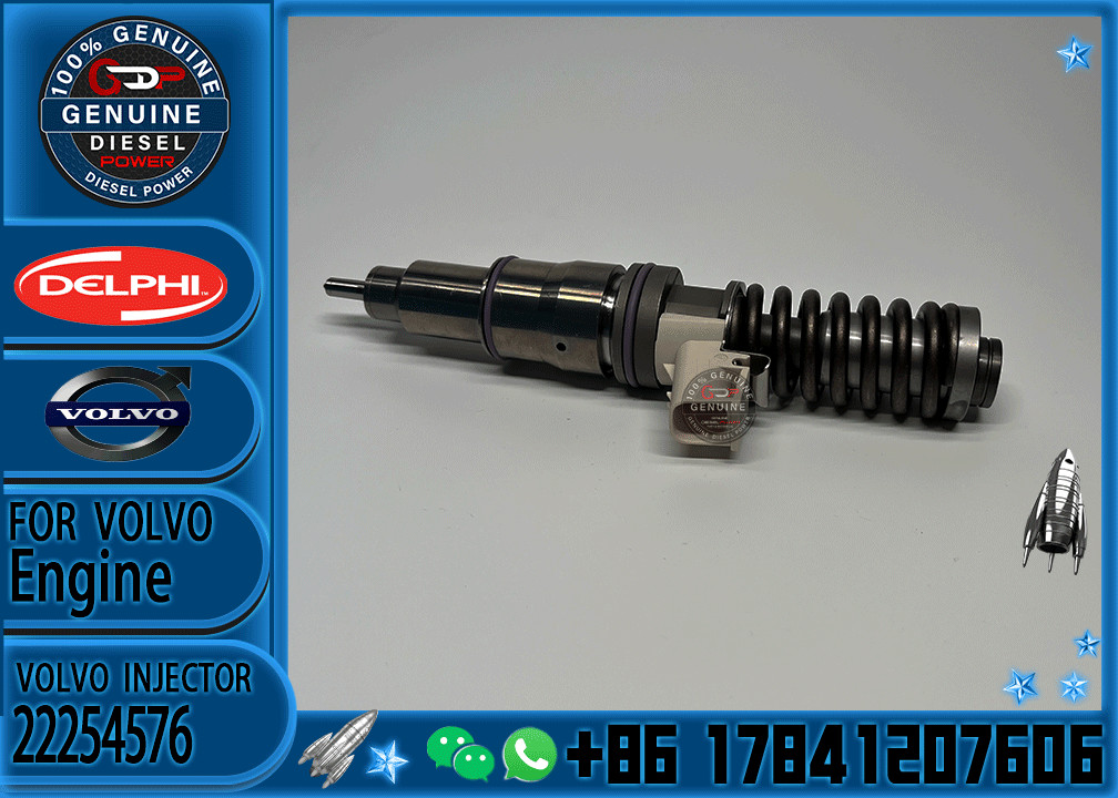 Original Diesel Fuel Injector 21977918 BEBE4P02001 BEBE4P03001 22254576 E3.27 For Volvo Injector MD13 EURO 6