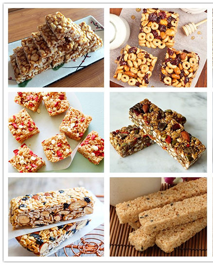Automatic sesame candy bar cutting machine