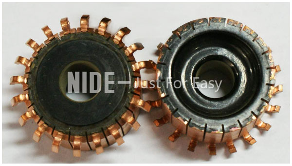 DC motor commutator