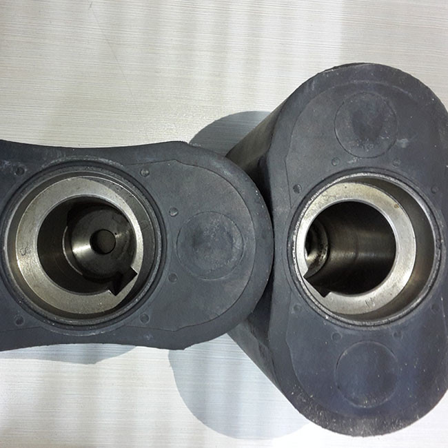 11-55KW Gear Lobe Vacuum Pump Anti Abrasion With Plastic Coated