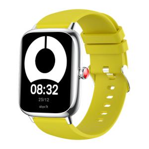 Capacitive Touch Panel Shape Smart Watch with LC09A Heart Rate and 1.5 Hour