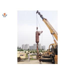 High Power Bottom Feed Vibroflot Advanced Piling Equipment 50 Hz