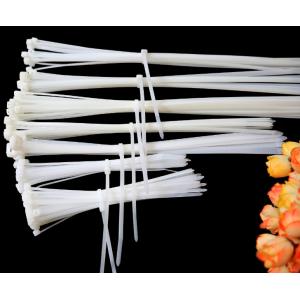  Adjustable 10 Series Pengikat Nylon Zip Ties 7.2mm Width Custom Made Manufactures