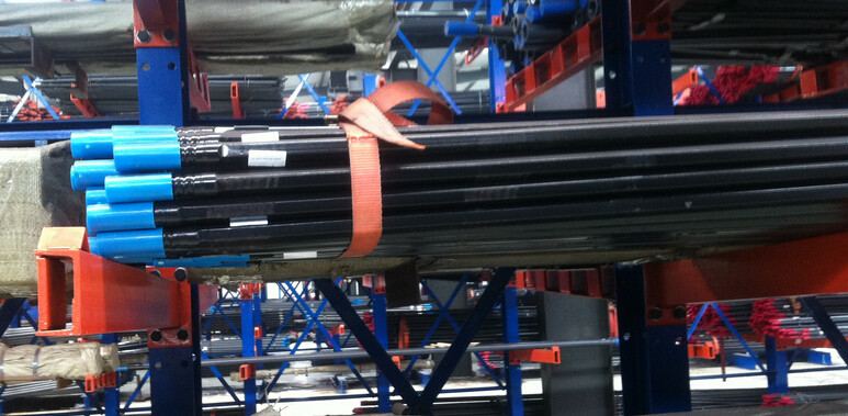 Bench Drilling Steel Drill Rod , R38 / T38 / T45 Drilling Mining Machinery Parts