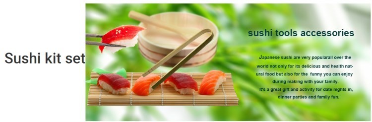 Eco Friendly Non Stick Surface 24cm Bamboo Stick Mat