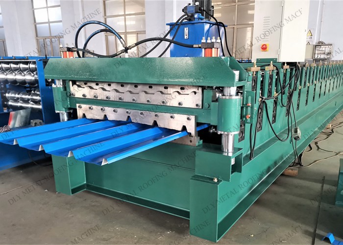 Cr12 Double Layer Forming Machine 6.5T Metal Roofing Roll Former