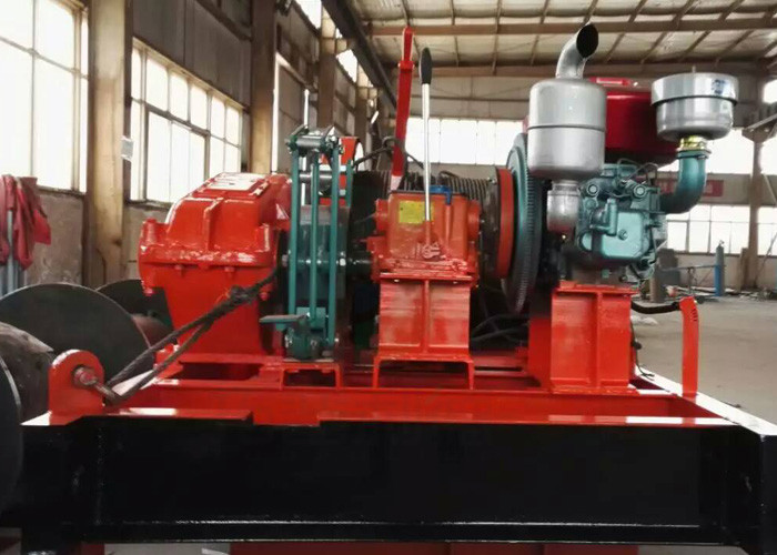 5t diesel winch wide application in Africa construction industry