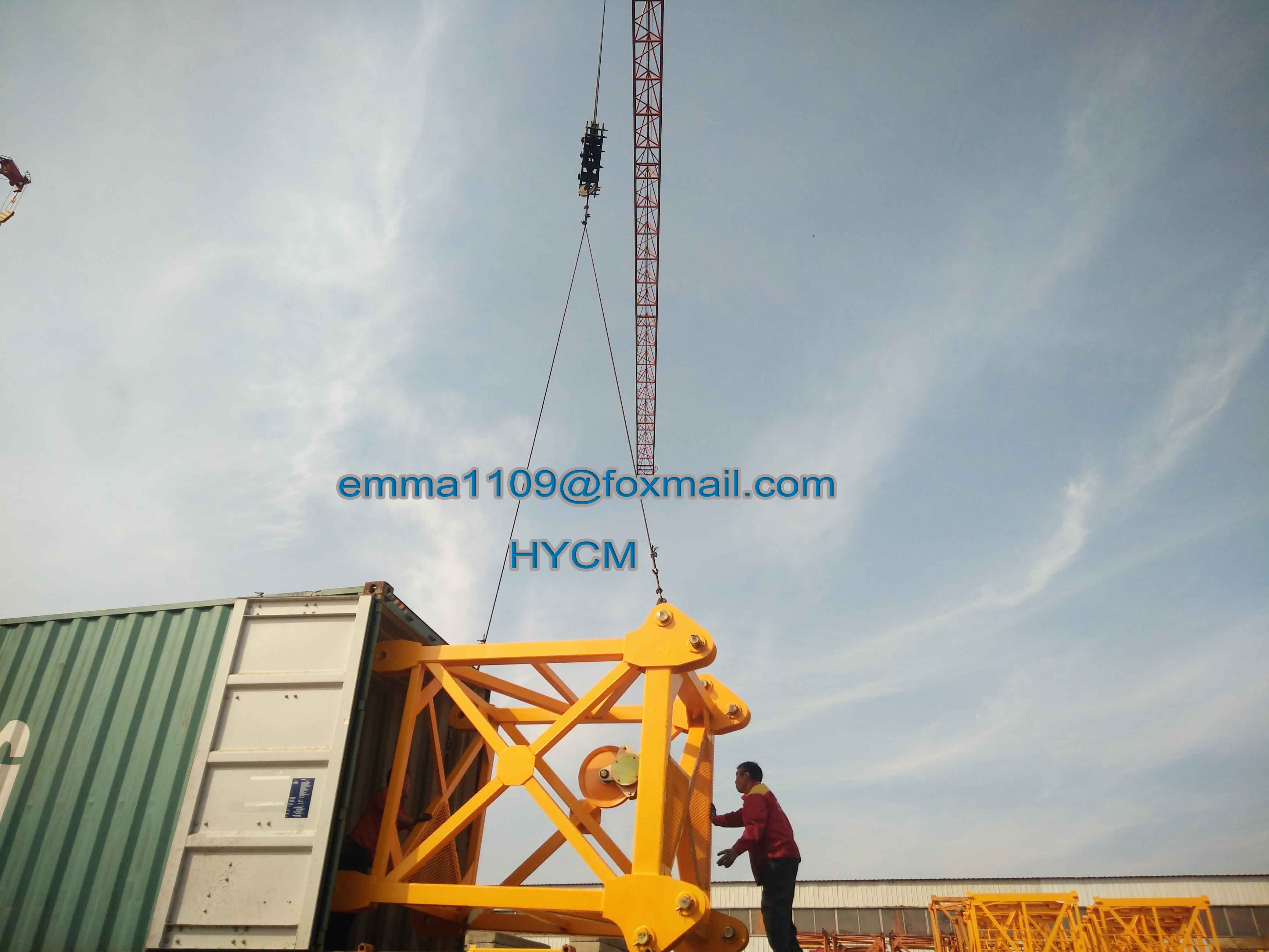 Not Used TC7032 Topkit Tower Crane 70m Lift Jib 12t Max.Load Sepecification