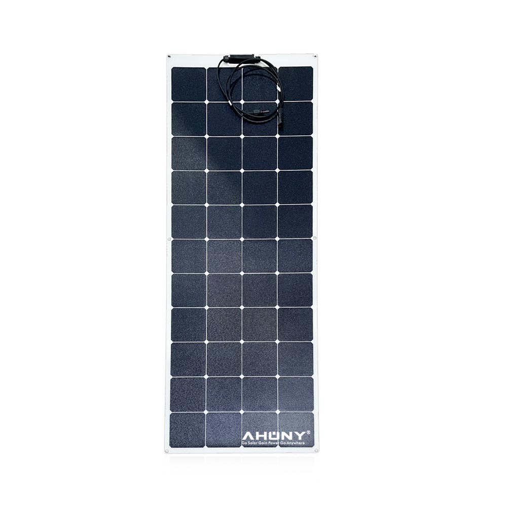 Custom 160w Flexible Thin Film Solar Panels Bendable For Camping Rv Marine
