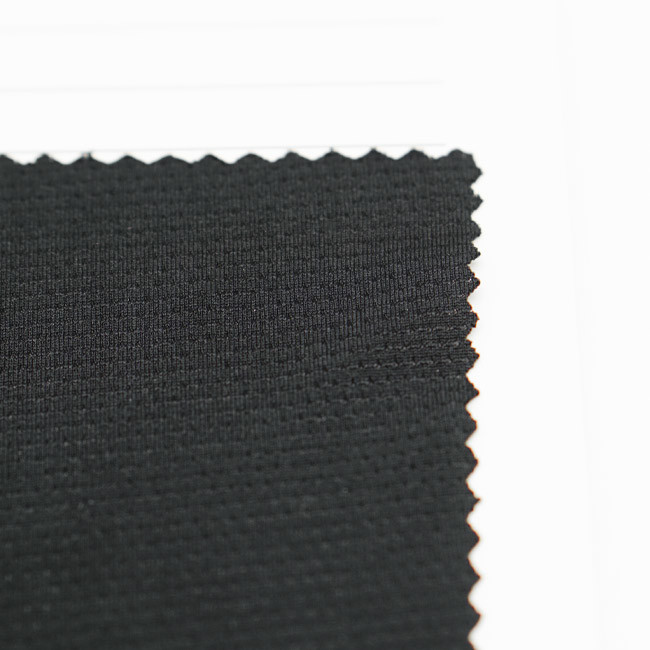 Soft Elastic Recycled PET Fabric 0.52mm 150GSM Controling Greenhouse Effect