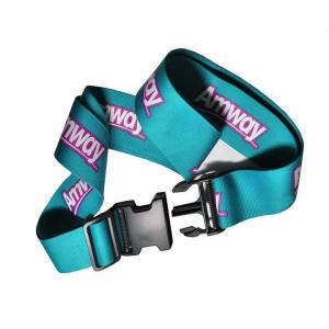 Custom Logo Printing Suitcase Belt Strap With TSA Digital Locks
