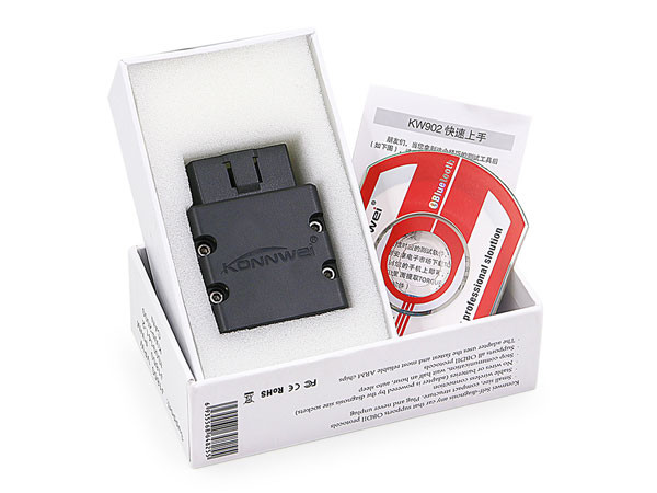 Obd2 Scanner Auto Diagnostic Tool KONNWEI KW902 BMW Mercedes Toyota Nissan 12V 0.5-1W