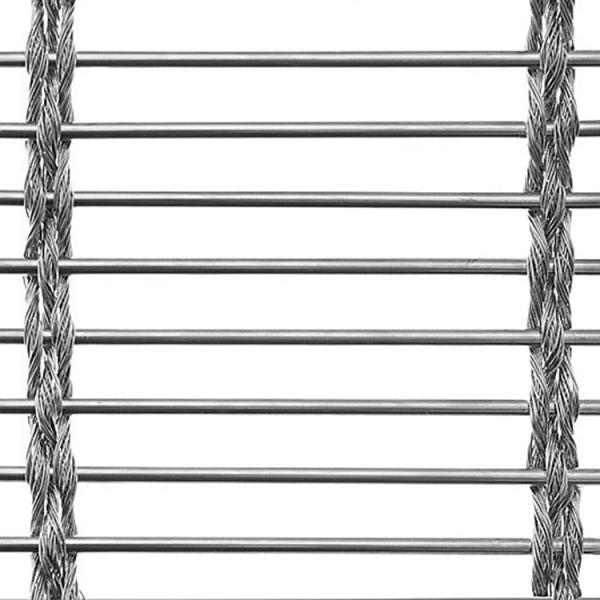New Stainless Steel Wire Mesh Cladding Ceiling Exterior Wall Decoration Curtain