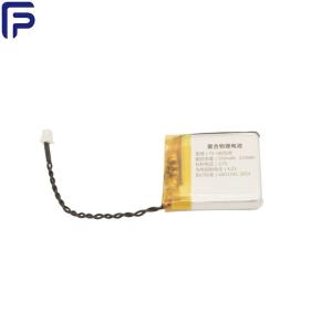 China Rechargeable 3.7 V 550mAh Lithium Ion Polymer Battery Pack  For Medical Devices on sale