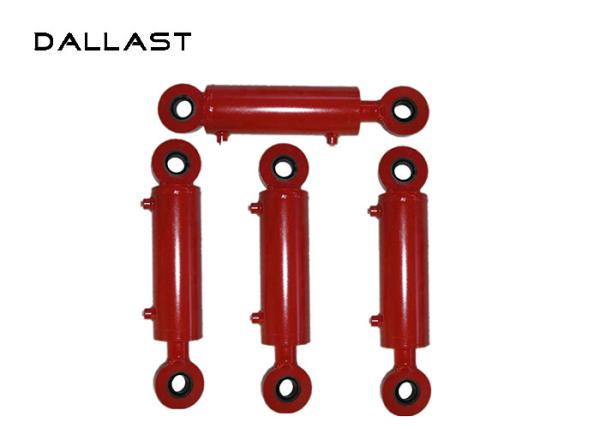 Farm Truck Double Acting Hydraulic Cylinder ISO9001 Certification , Double