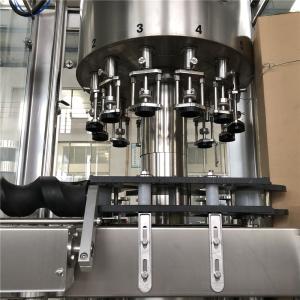Wine Vodka Liquor Automatic Bottle Filling Machine With Sealing Function