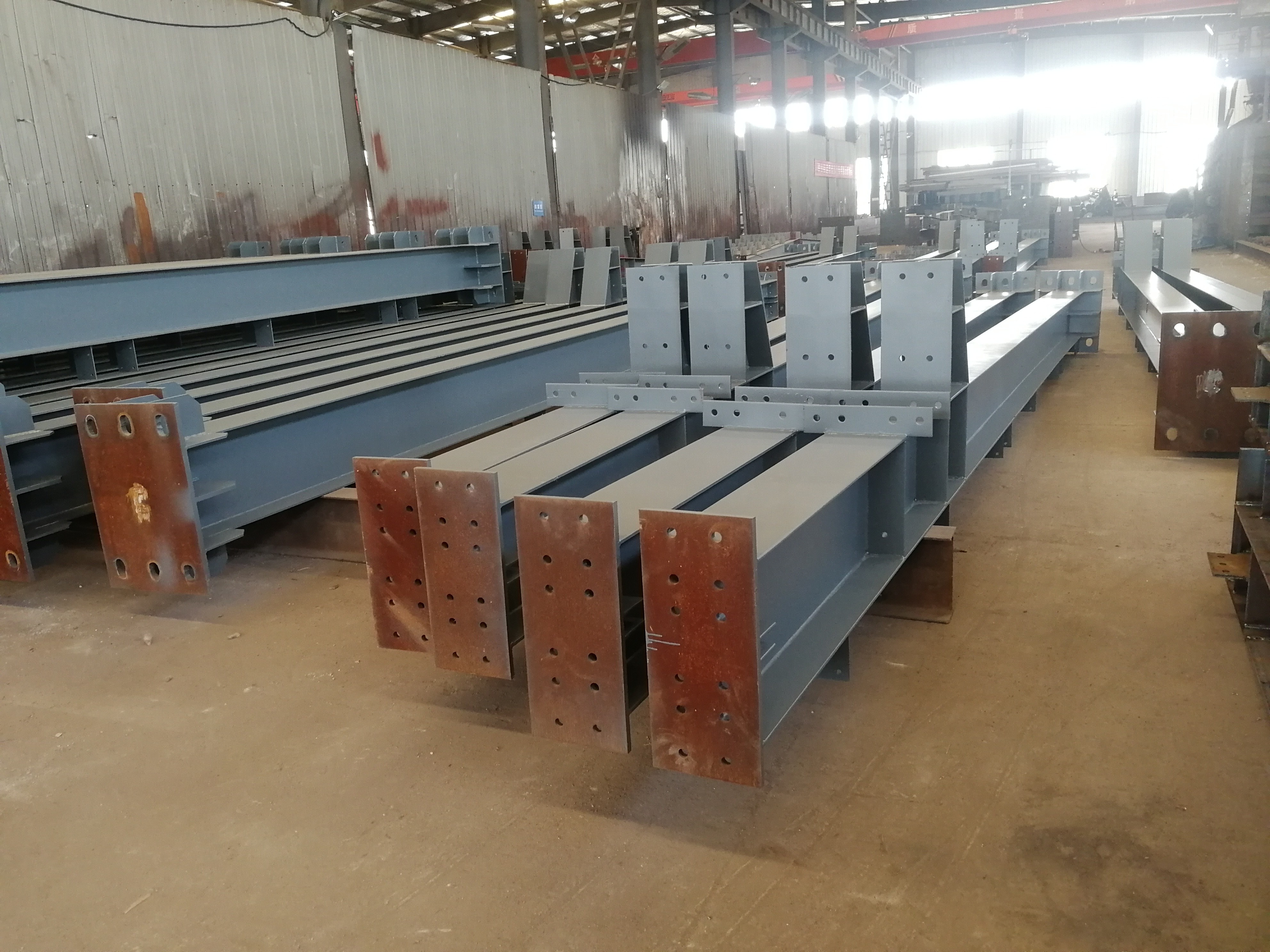 Prefabricated Workshop Steel Structure Economical Large Span High Wind Resistance
