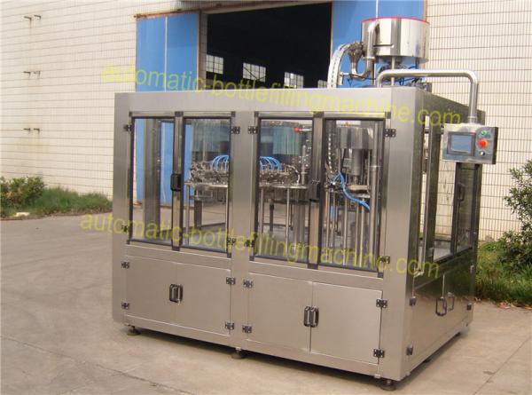 Compact Structured Bottling Line Equipment , Carbonated Soft Drink Filling