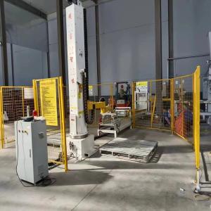 China Industrial Single Column Robot Stacker Palletizer Stacking Machine PALLETIZING ROBOT WITH GRANK ARM for Carton/case/box/bag on sale China Industrial Single Column Robot Stacker Palletizer Stacking Machine PALLETIZING ROBOT WITH GRANK ARM for Carton/case/box/bag on sale